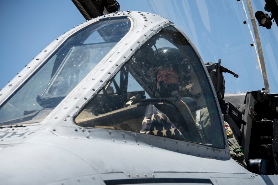 A photo of Col Hogan's fini flight