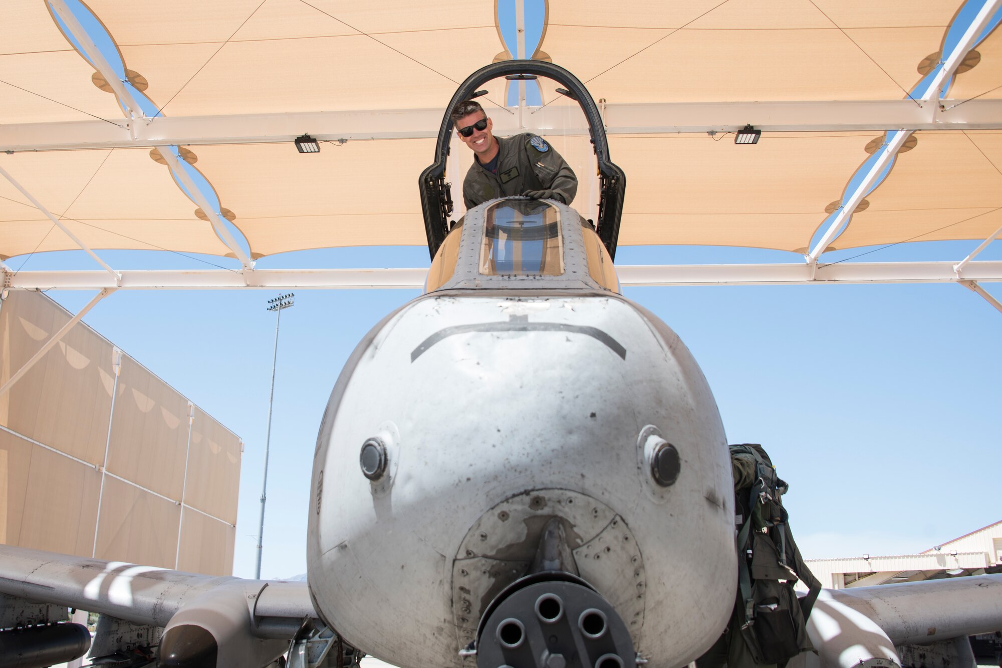 A photo of Lt Col Baerman's Fini Flight