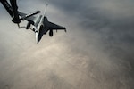 U.S. Air Force Airmen from the 340th Expeditionary Air Refueling Squadron refuel a French F-2 Rafale over Iraq in support of Operation Inherent Resolve, Jan. 8, 2016.