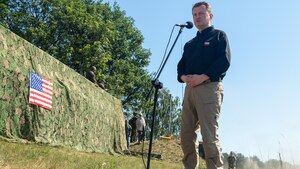 Polish Minister of Defense, U.S. Ambassador, U.S. Army Europe Commander visit Allied Spirit Troops