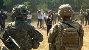 Polish Minister of Defense, U.S. Ambassador, U.S. Army Europe Commander visit Allied Spirit Troops