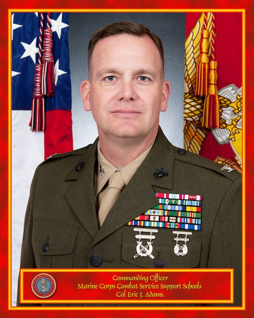 Colonel Eric J. Adams > Training Command > Biography