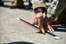 Twenty-four Airmen from nine different squadrons participated in a Multi-Capable Airmen event in support of the Agile Combat Employment concept at Misawa Air Base, Japan, June 12, 2020. The MCAs completed airfield inspections and four expedient spall repairs on the flightline.