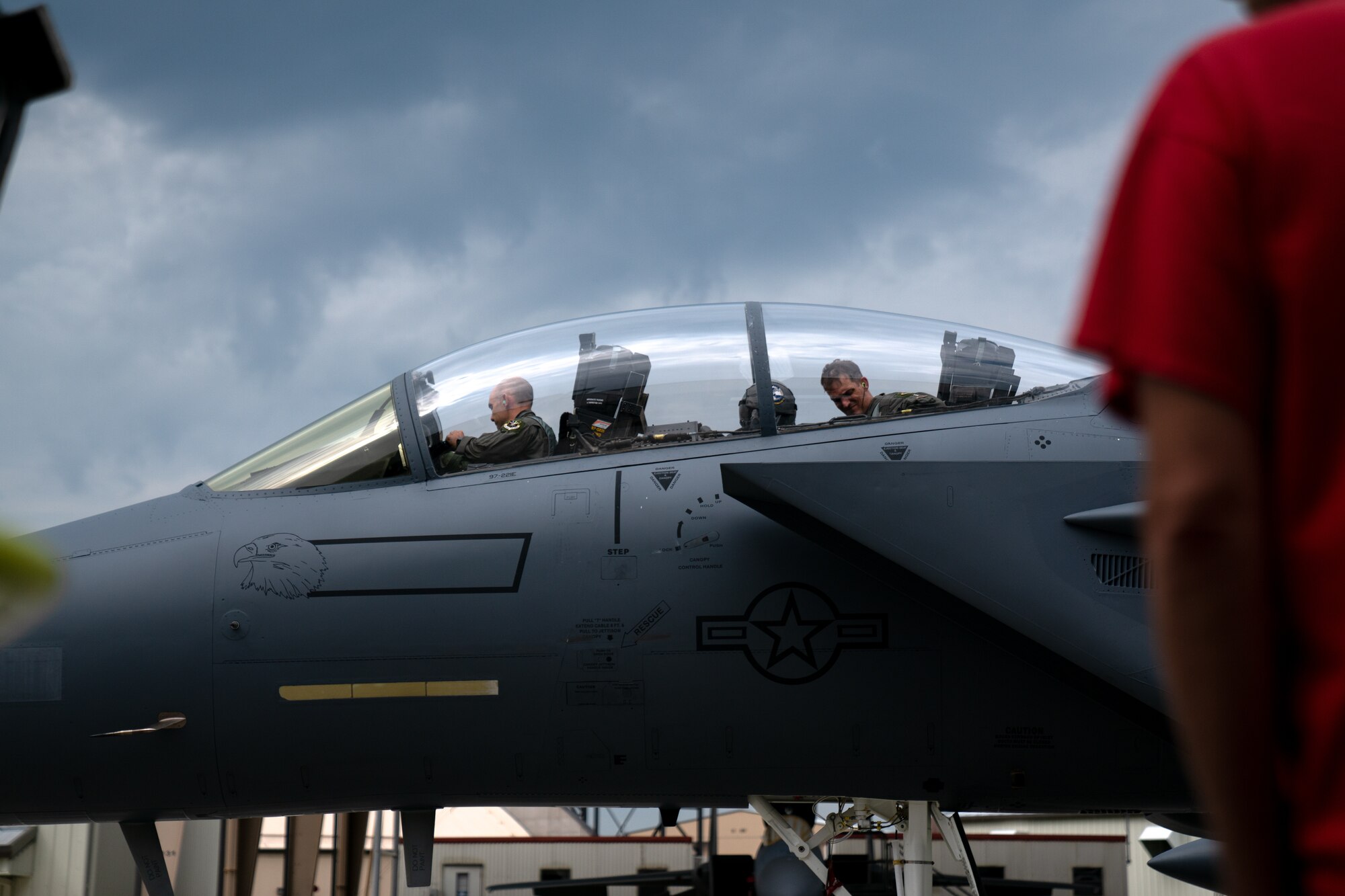 F-15 pilot returns from USAFE-AFAFRICA mission