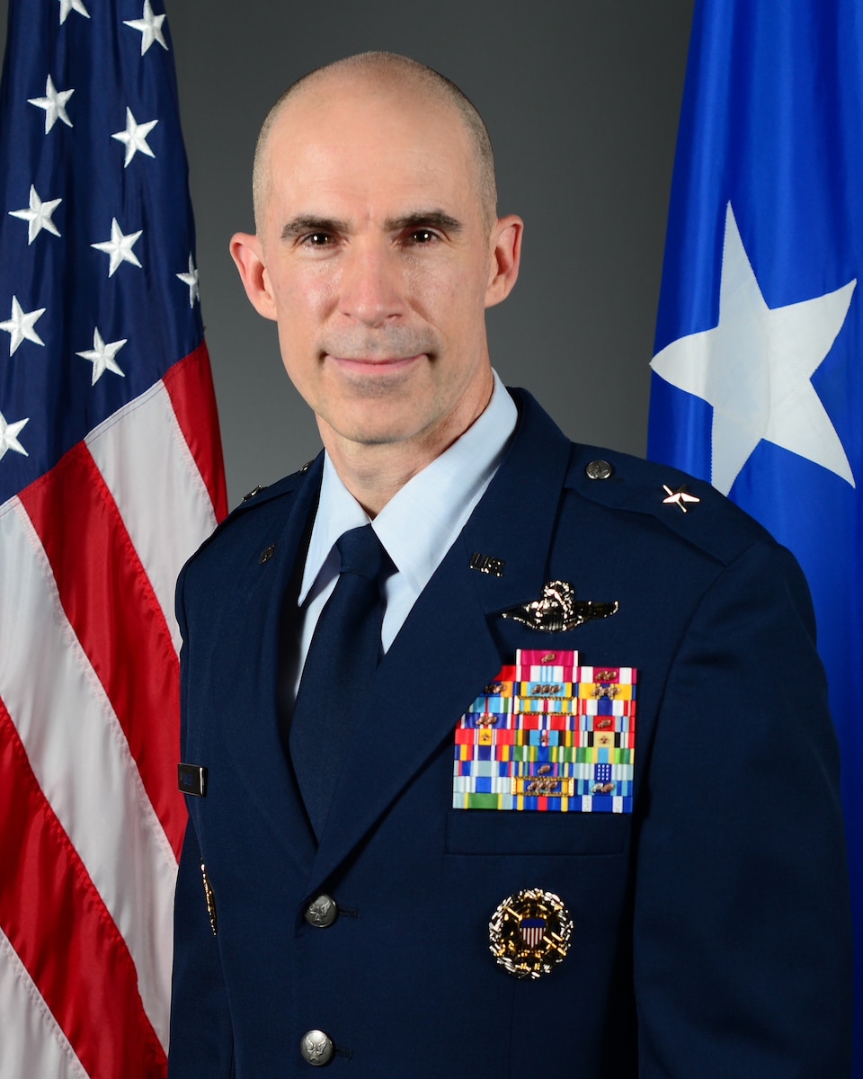 This is the official portrait of Brig. Gen. Jason E. Bailey.