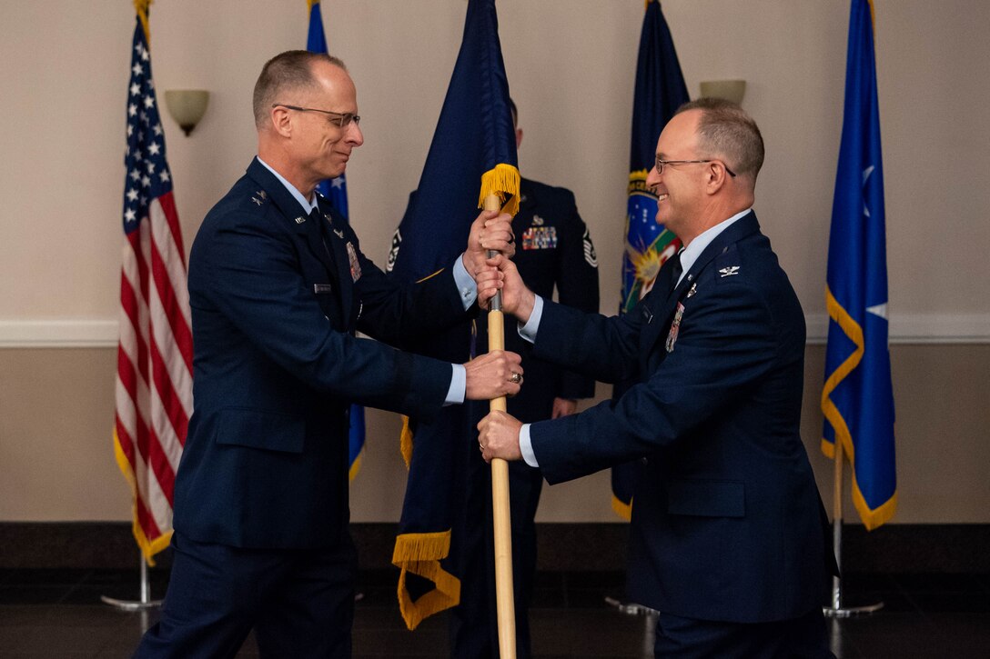 Col. David J. Hornyak takes command of the Standoff Munitions Application Center
