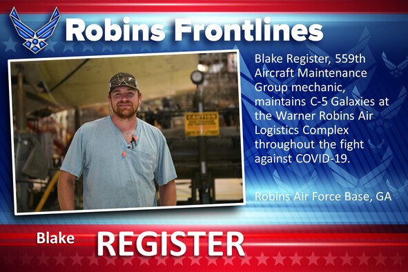 Robins Frontlines: Blake Register