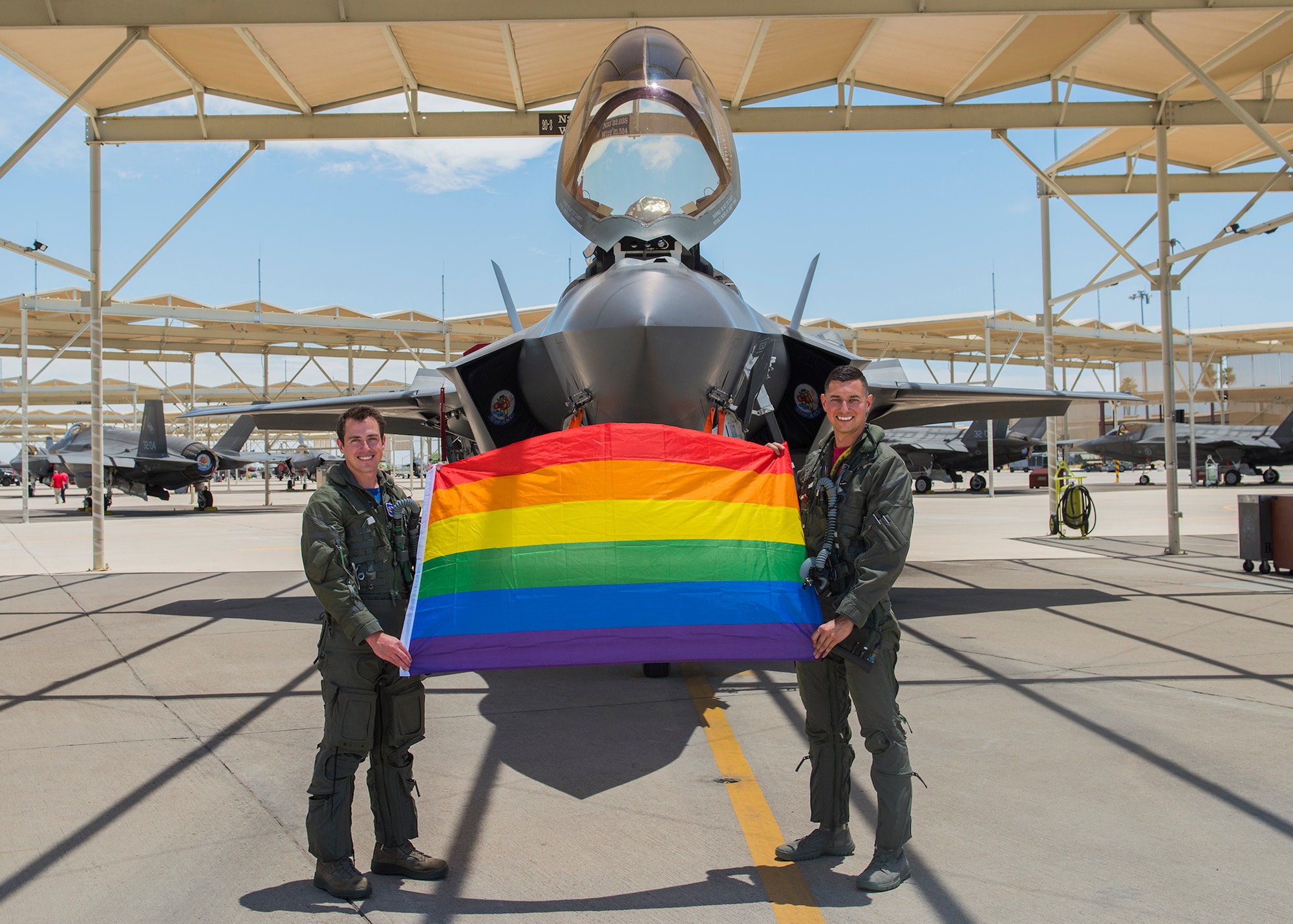 Pride Month Flyby Celebrates Lgbtq Community Luke Air Force Base Article Display