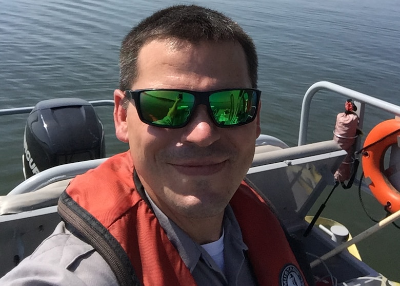 Park Ranger Shane Brady at the U.S. Army Corps of Engineers Nashville District assigned to Safety Office is the Employee of the Month for May 2020.