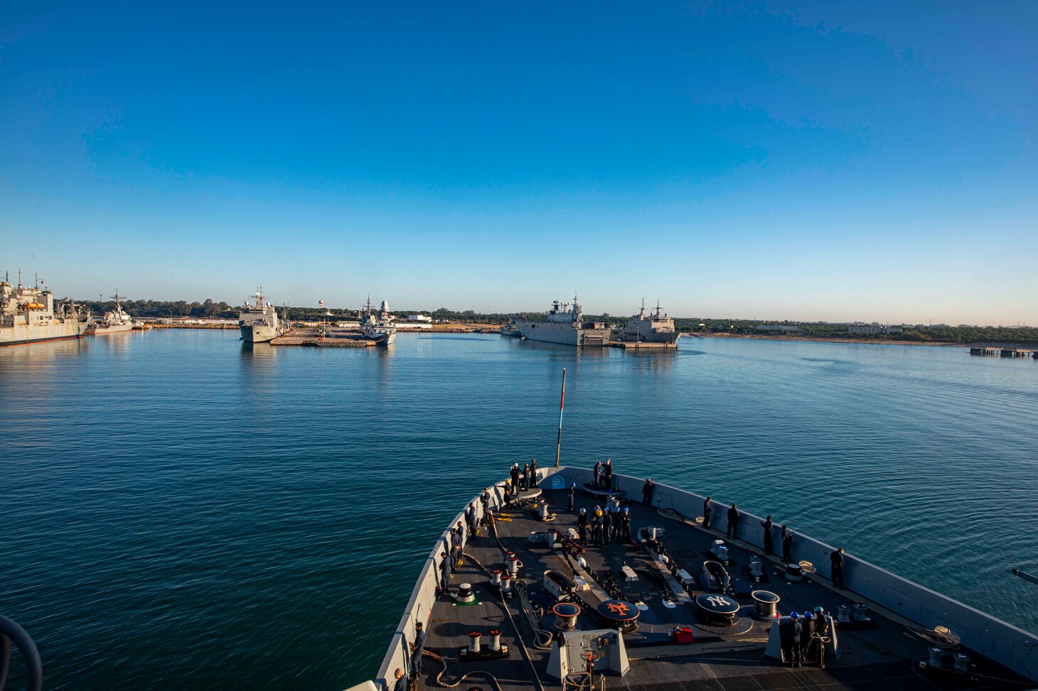 San Antonio-class amphibious transport dock ship USS New York (LPD