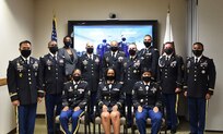 Eleven Soldiers were recognized for completing the U.S. Army Medical Materiel Agency's Medical Logistics Management Internship Program (MLMIP) during a graduation ceremony on June 23 at Fort Detrick, Maryland. The class was the 103rd since the program's inception in 1967.