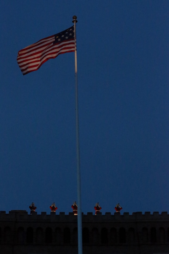 The hosting official for the evening was Col. Teague A. Pastel, commanding officer, Marine Barracks Washington, and the 38th Commandant of the Marine Corps, Gen. David H. Berger, was the guest of honor.