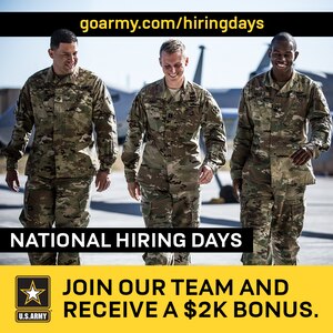 Army National Hiring Days