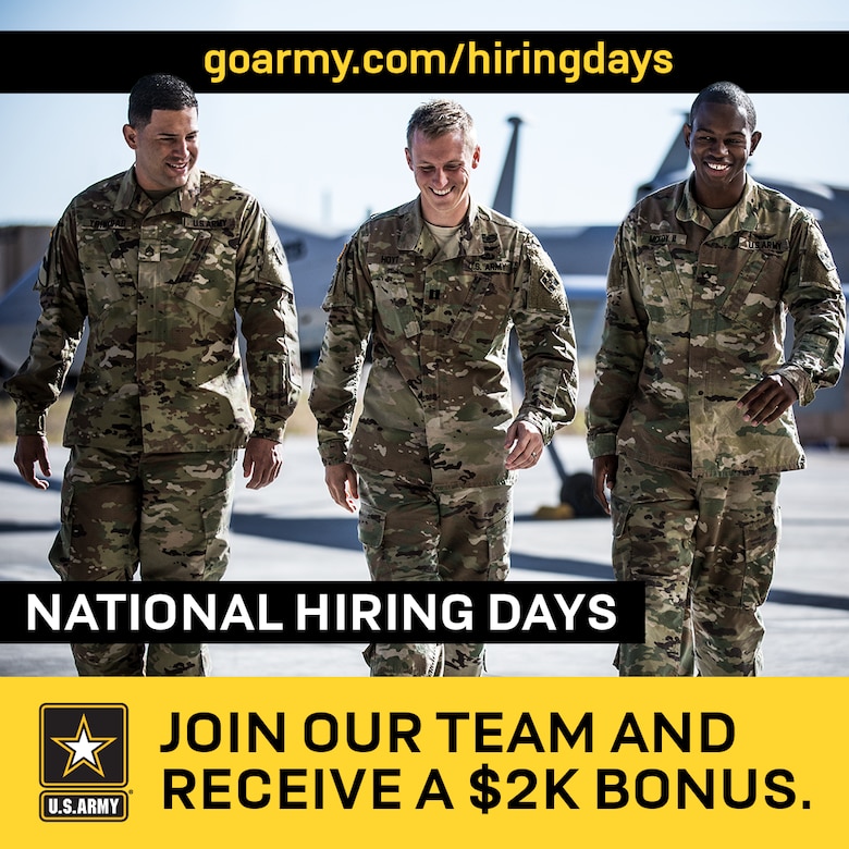 Army National Hiring Days