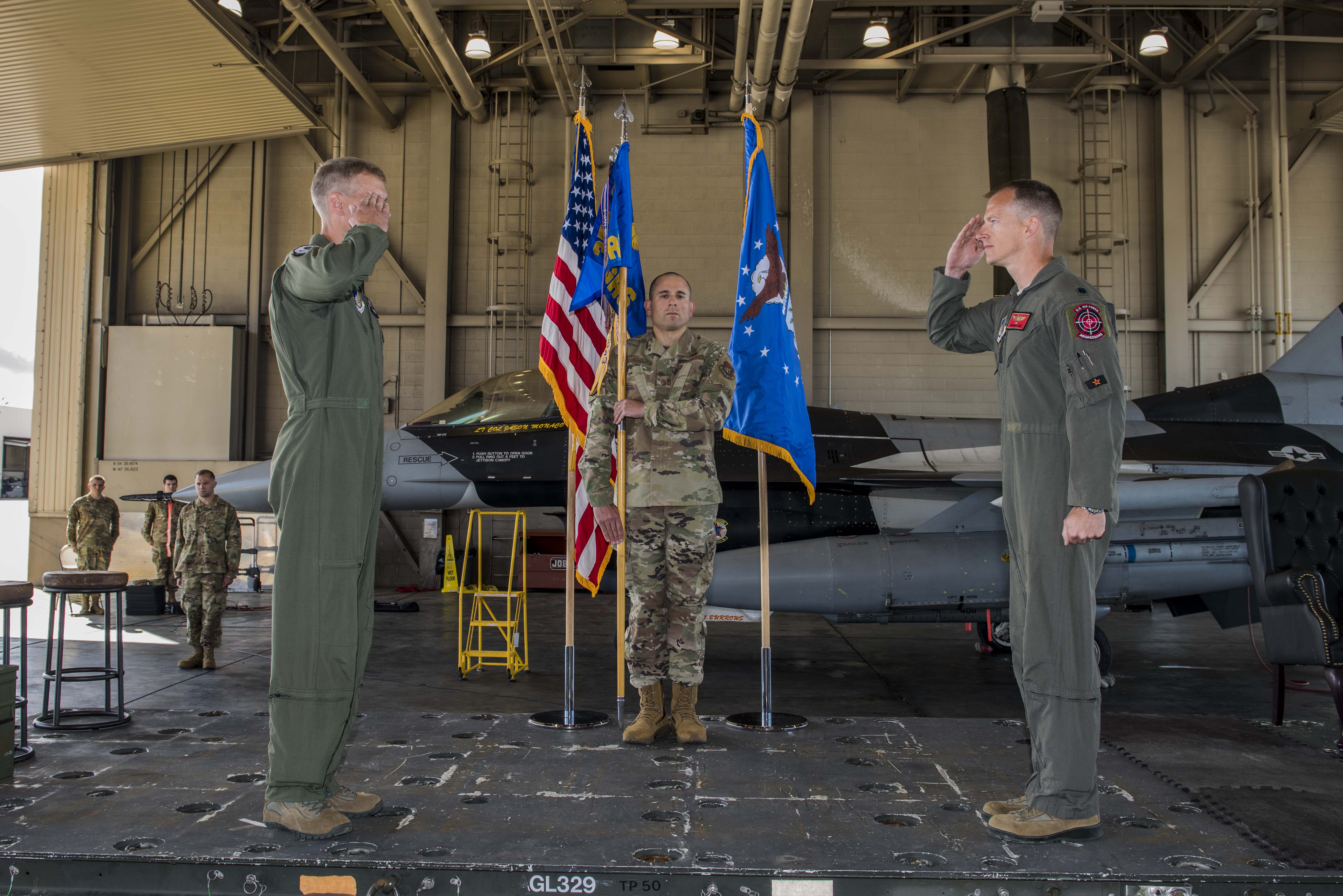 18th Aggressor Squadron welcomes new commander > Eielson Air Force Base ...