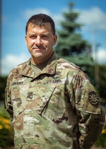 U.S. Army Master Sgt. William Jannausch, 177th Military Police, Michigan National Guard, helped save the lives of two people in a car accident June 19, 2020.