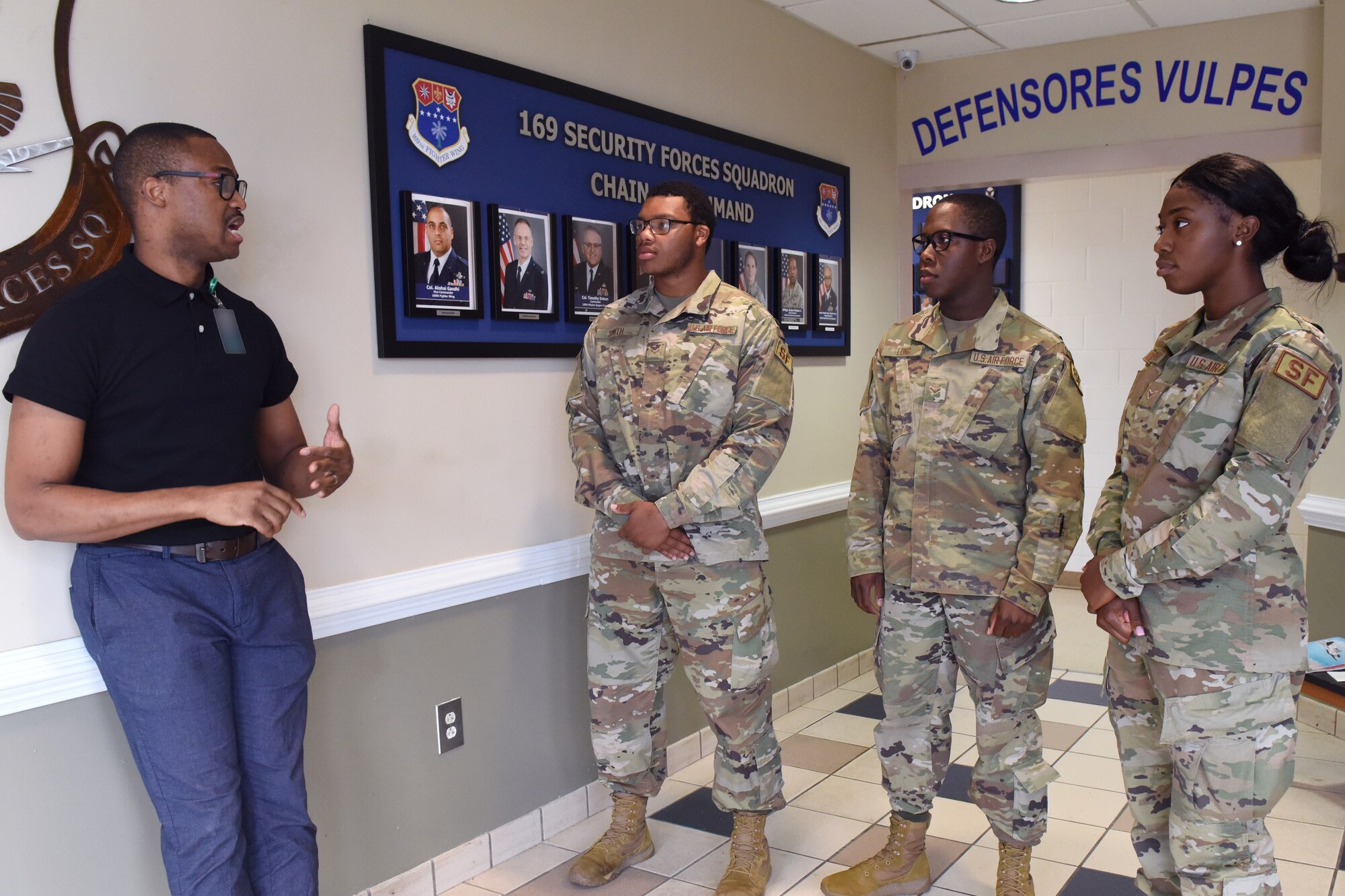 Mr. Rico Brown, newly appointed Director of Psychological Health for the South Carolina Air National Guard at McEntire Joint National Guard Base,