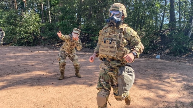 Nine soldiers from across the 10th Army Air and Missile Defense Command’s formation competed in the grueling European Best Defender Competition (EBDC) testing their professionalism, tactical proficiency, mental and physical toughness at Rhine Ordnance Barracks June 1-5.