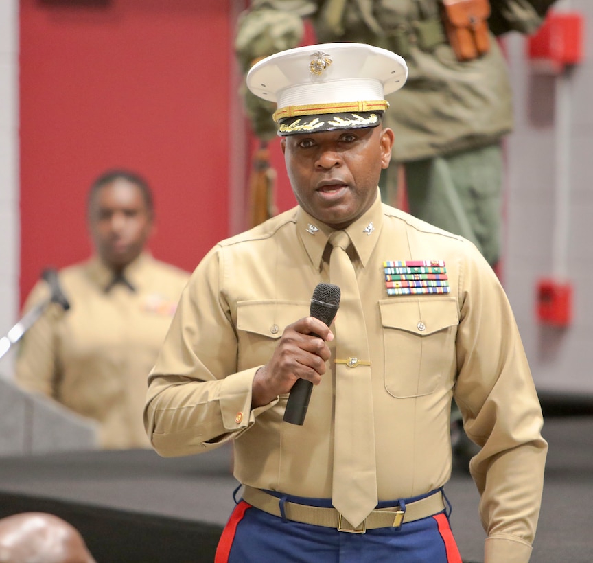 For a young man who grew up in Dayton, Ohio, and enlisted in the Marine Corps, he never imagined his path would end 33 years later as the commanding officer of Marine Corps Logistics Base Albany.