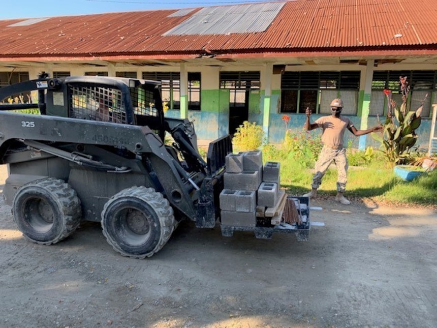 US Navy Seabees in Timor-Leste Hold Multinational Ribbon-Cutting