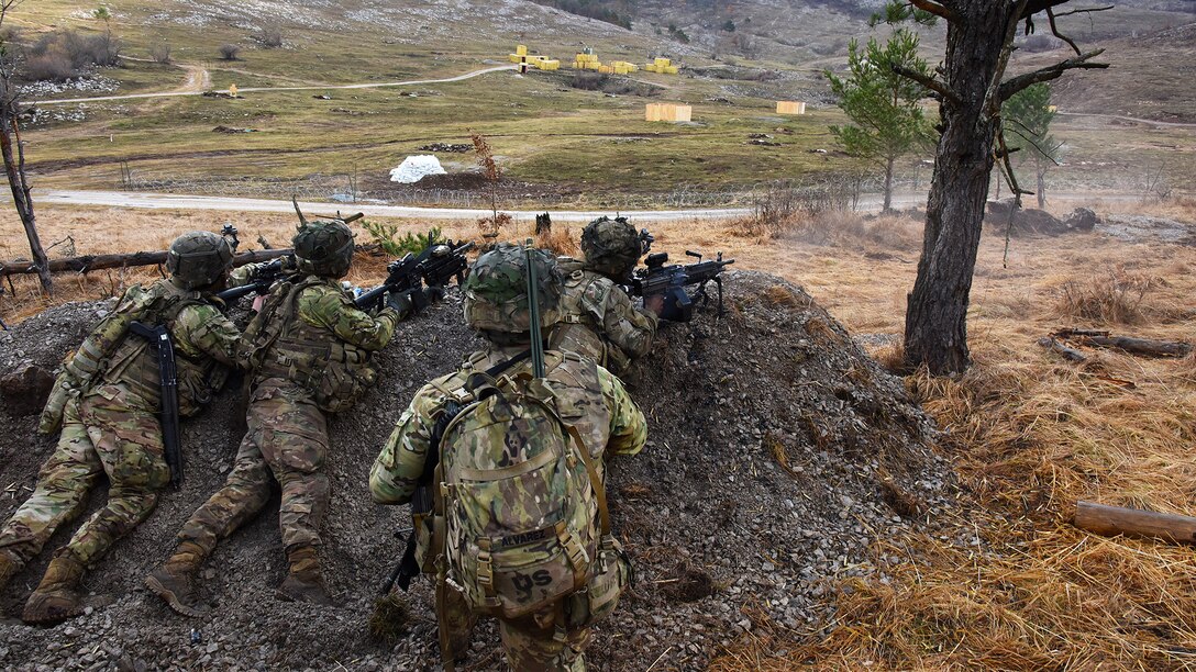 173rd Airborne Brigade participates in Exercise Rock Klescman in Slovenia