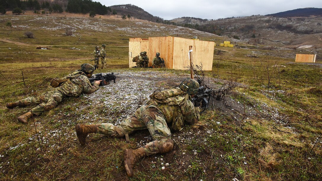 173rd Airborne Brigade participates in Exercise Rock Klescman in Slovenia