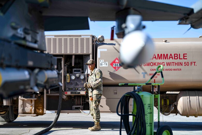 This 555th EFS will deliver war-winning airpower throughout the area of responsibility to promote peace through deterrence.