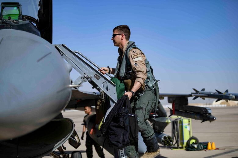 This 555th EFS will deliver war-winning airpower throughout the area of responsibility to promote peace through deterrence.