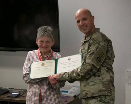 Wren Wilson Awarded Bronze de Fleury Medal upon Retirement