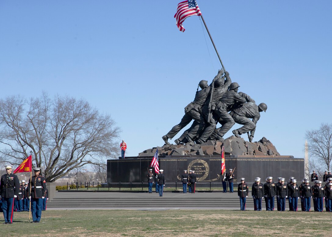 SMMC observes the 75th anniversary of Iwo Jima
