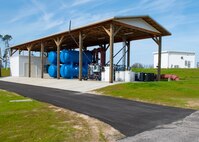 The Underwater Multi-Sensor test pool at Naval Surface Warfare Center Panama City Division recently underwent renovations including replacement of the test pool liner, increased filtration capacity and a new on-site chlorination system