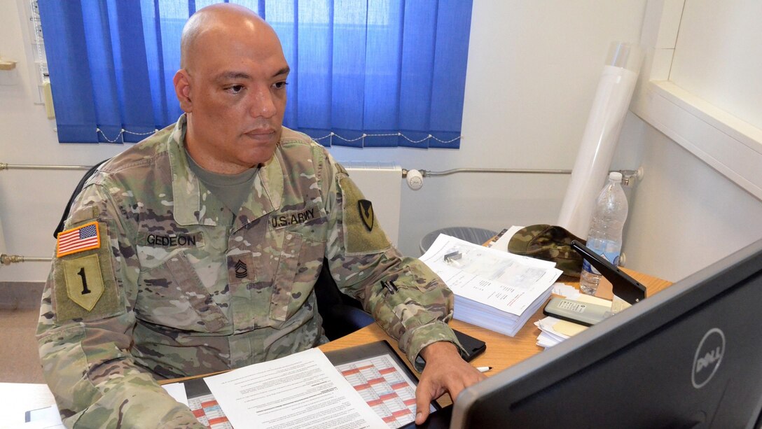 Master Sgt. Karl Gedeon