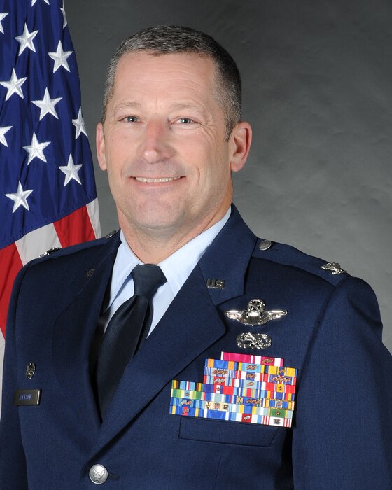 Colonel Thomas P. Jackson, Commander, 126th Air Refueling Wing, Illinois Air National Guard.