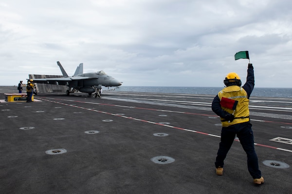 USS Dwight D. Eisenhower; Charles De Gualle; Dual Carrier Ops