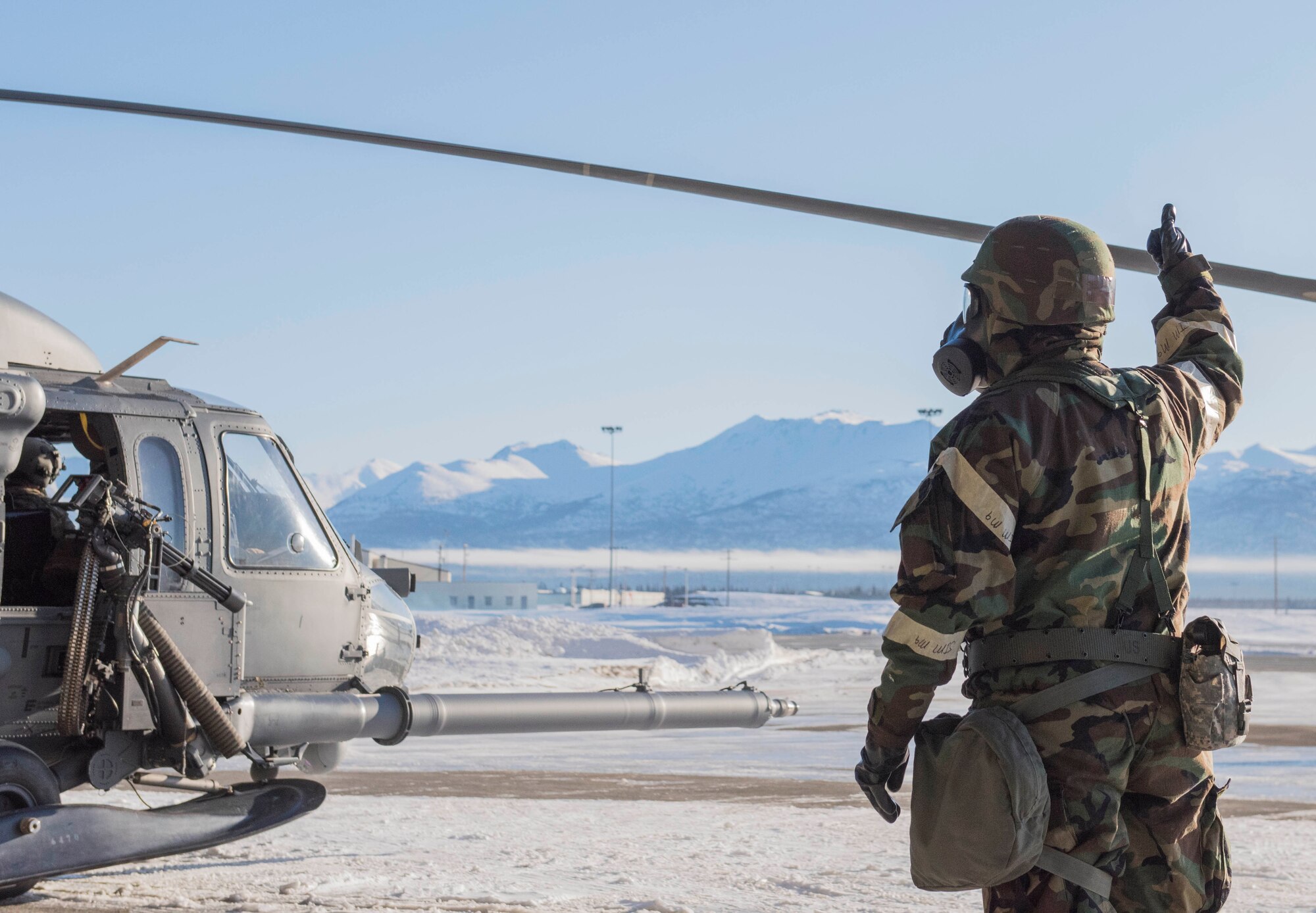 176th Wing Airmen participate in winter mission assurance exercise