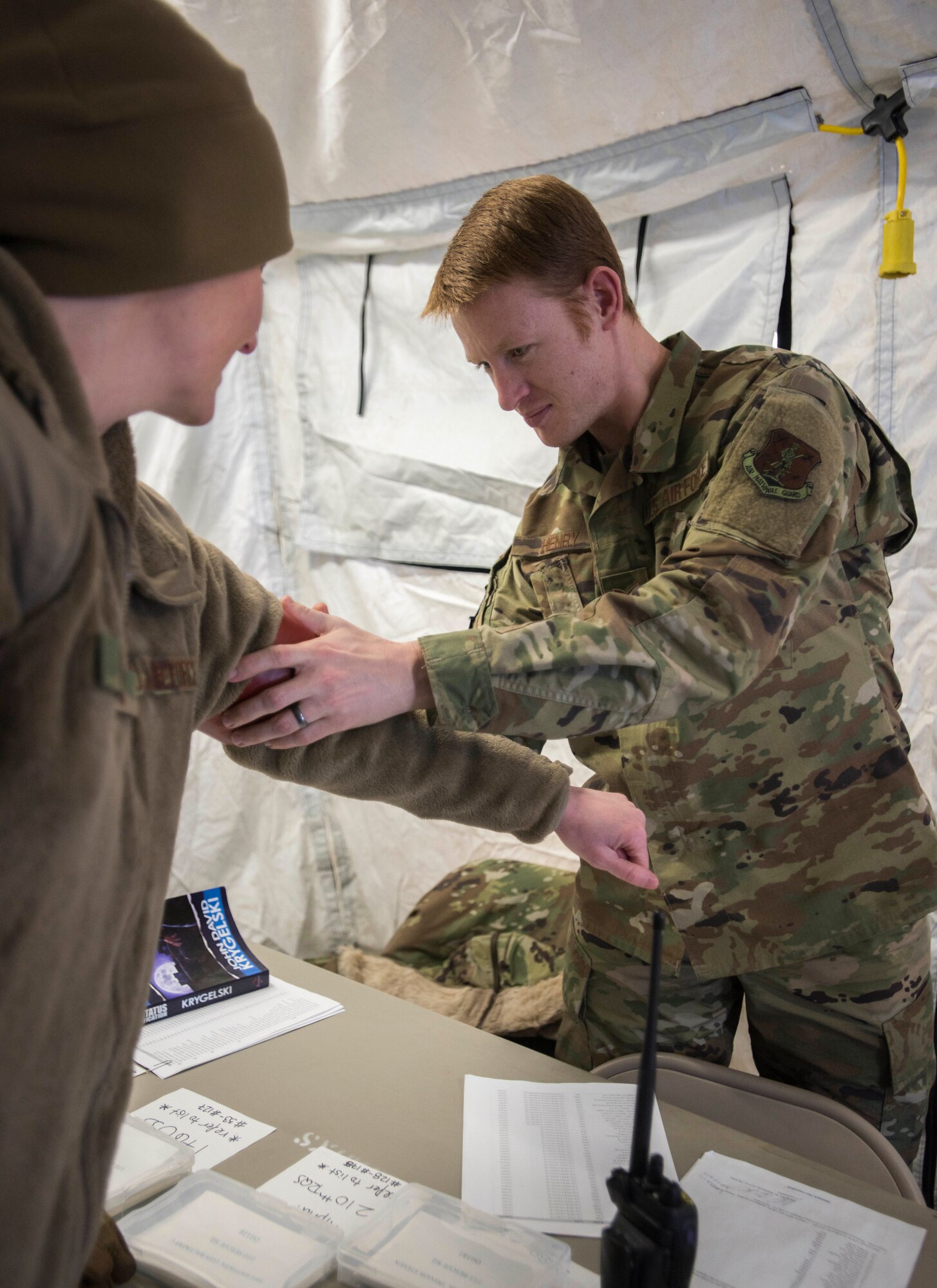 176th Wing Airmen participate in winter mission assurance exercise