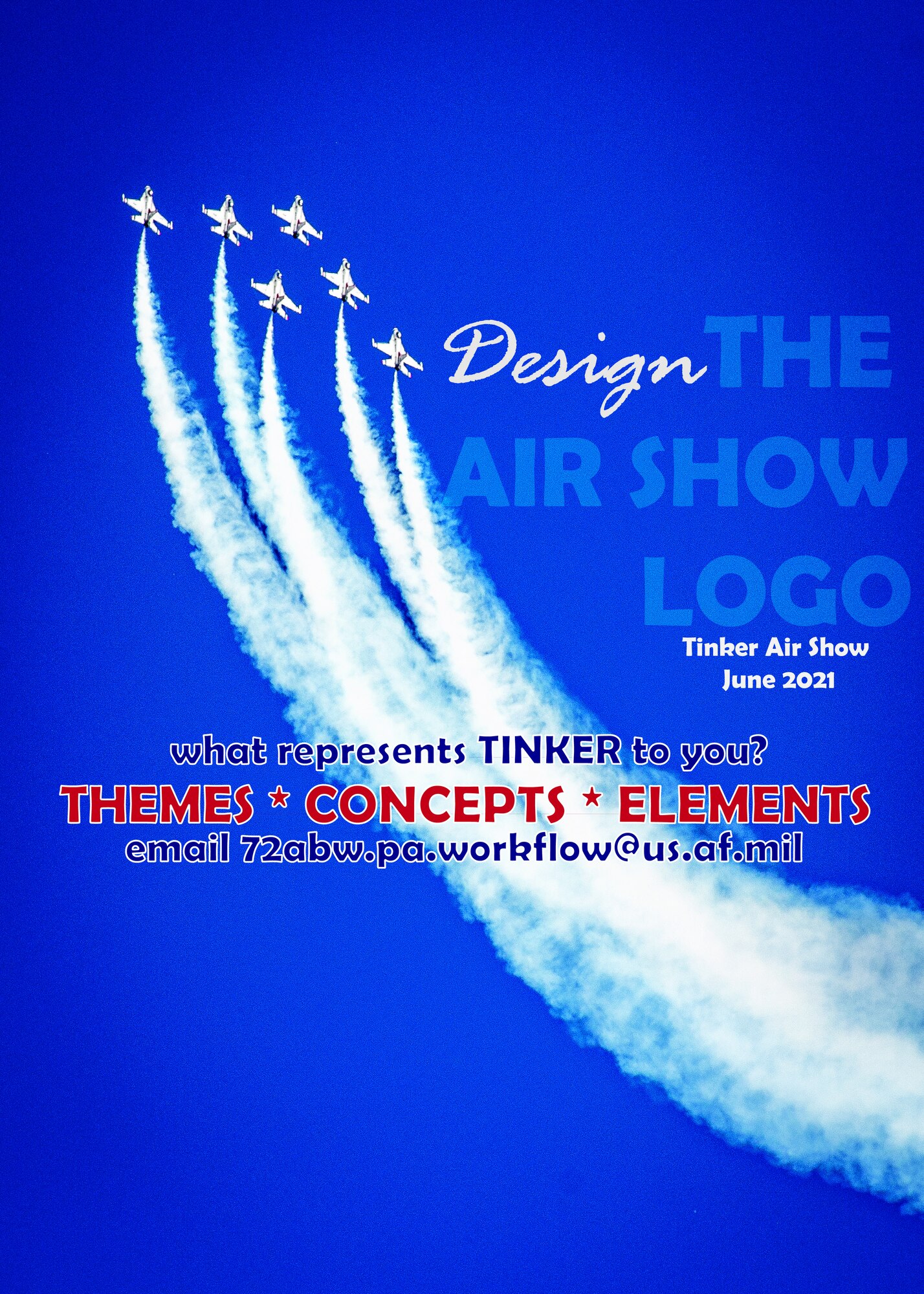 An info graphic of an Air Show call out.