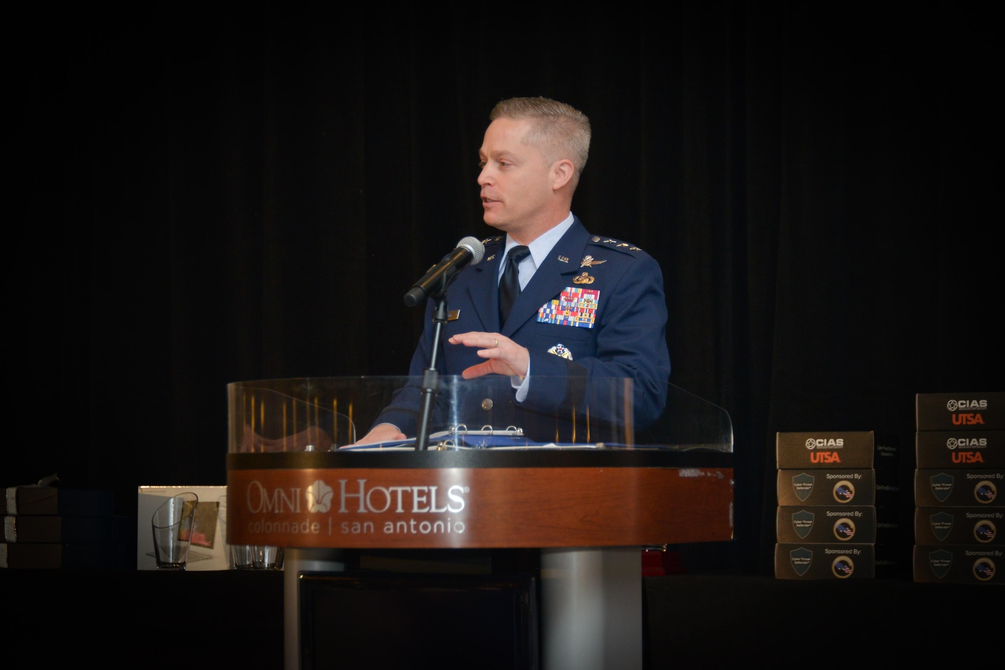 Sixteenth Air Force participates in San Antonio Mayor's CyberCup College Fair