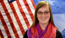 Rebecca Nagurney serves as the lead engineer for the Mobile Experimental High Energy Laser for the Technical Center of the U.S. Army Space and Missile Defense Command. (U.S. Army Photo by Carrie David Campbell)