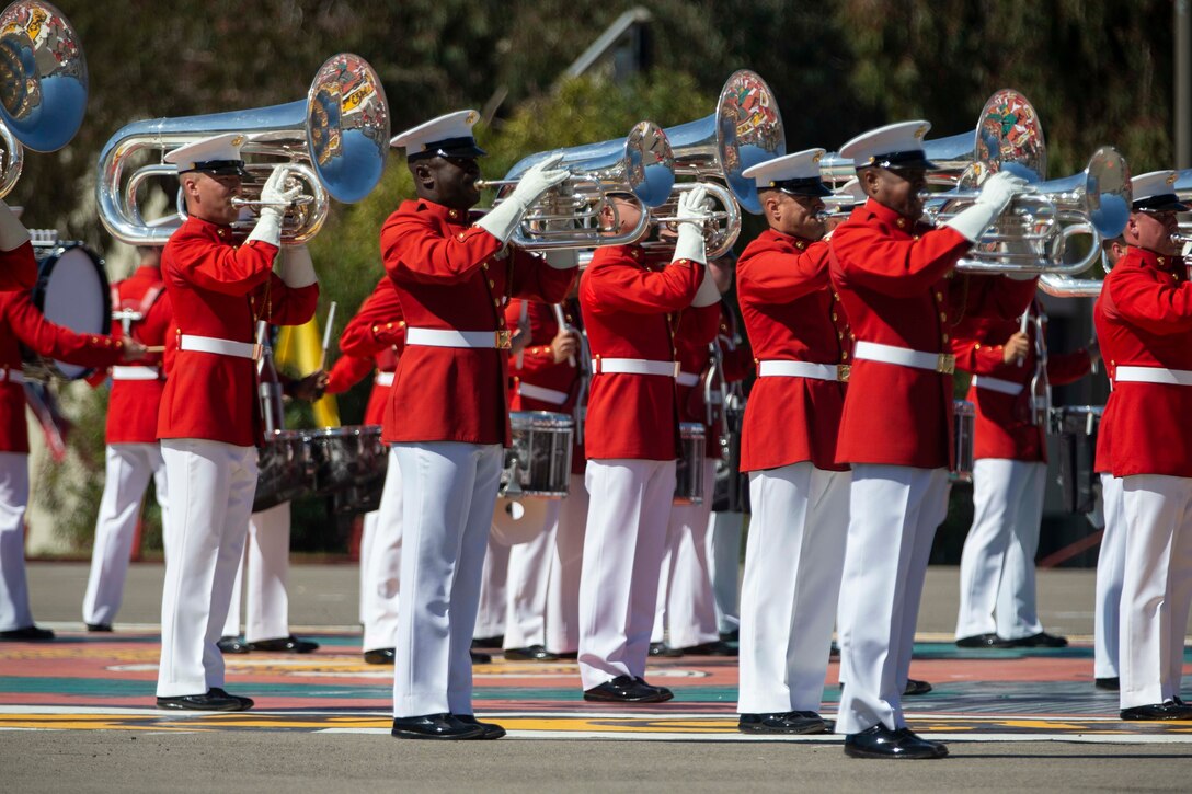 Camp Pendleton hosts 2020 Battle Color Ceremony