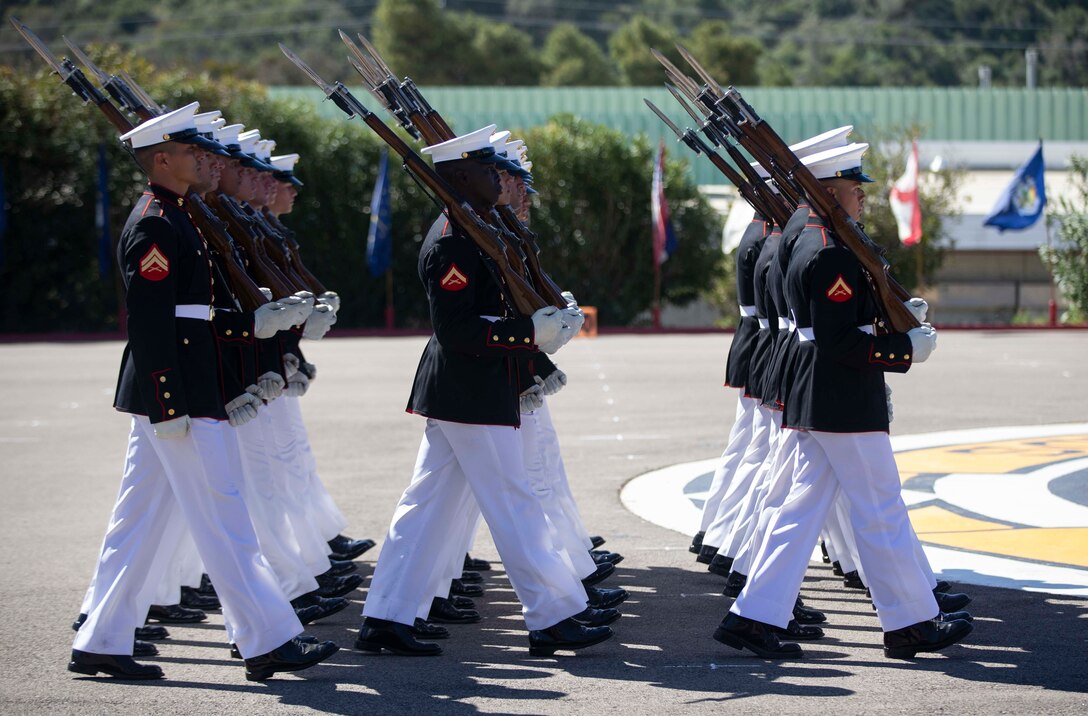 Camp Pendleton hosts 2020 Battle Color Ceremony