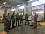 Navy Reservists assigned to DLA Distribution Susquehanna support DDDE theater retrograde mission