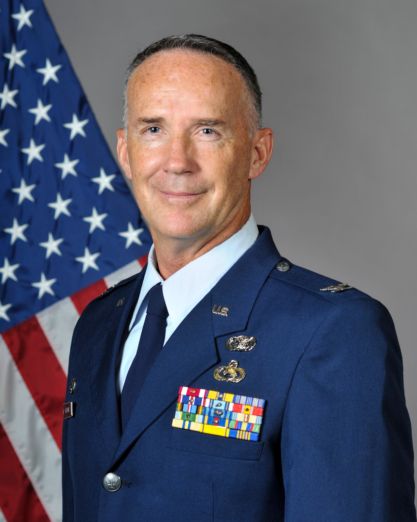 Col. Dave Johnston, 144th Mission Support Group Commander