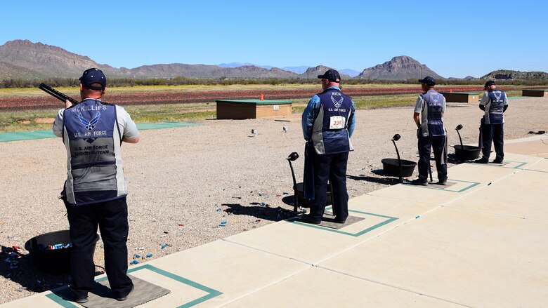 Airmen prepare to shoot