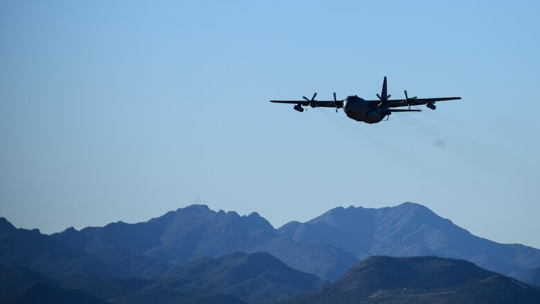 EC-130H takes off