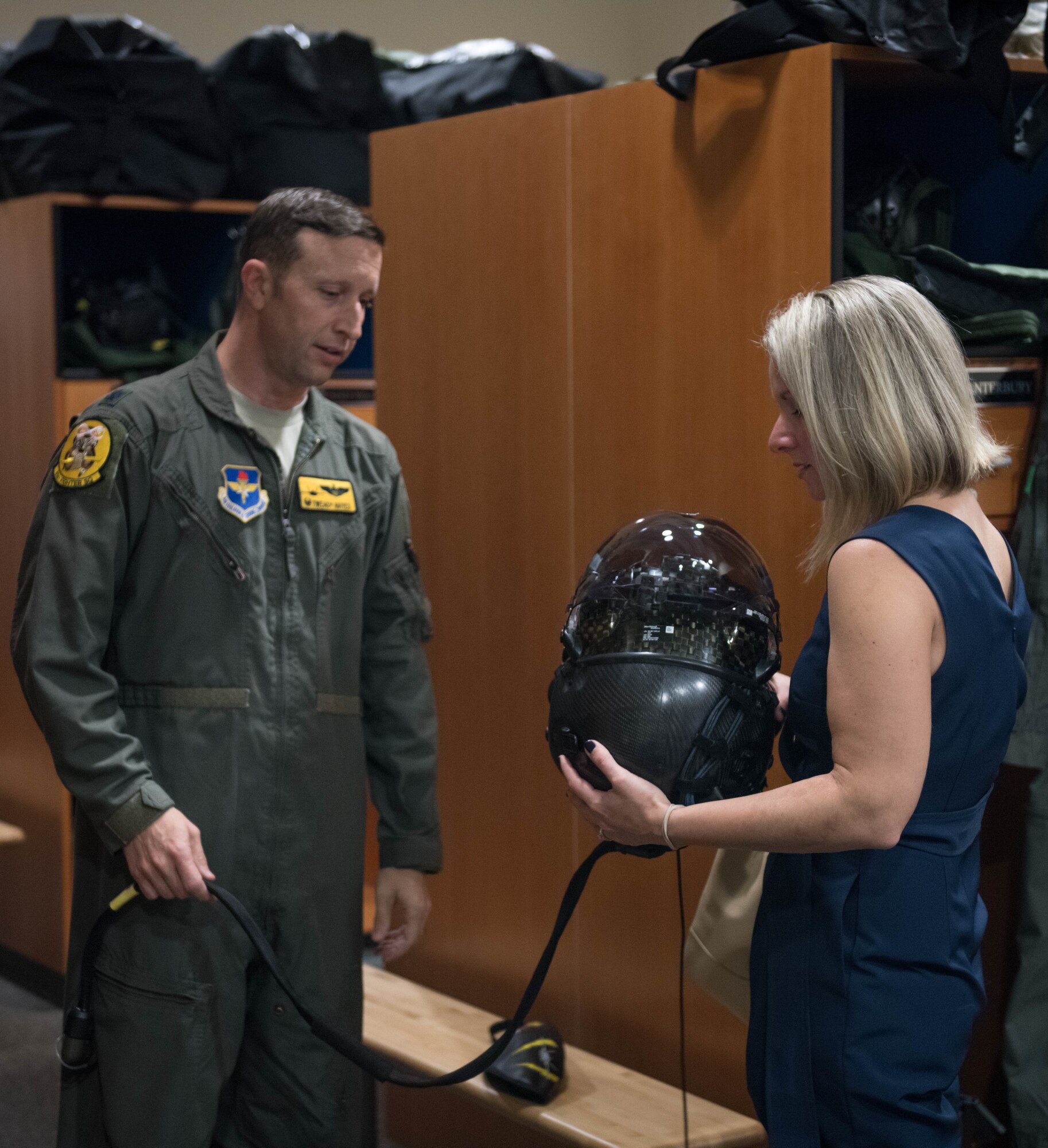 Special Advisor to Sen. McSally visits Luke