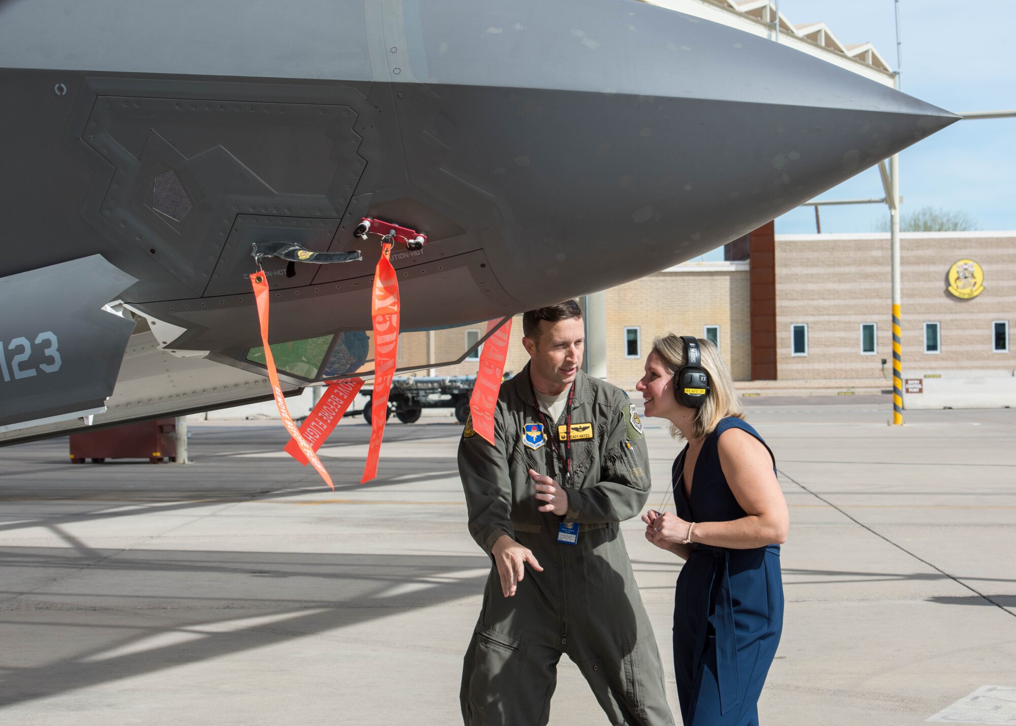 Special Advisor to Sen. McSally visits Luke