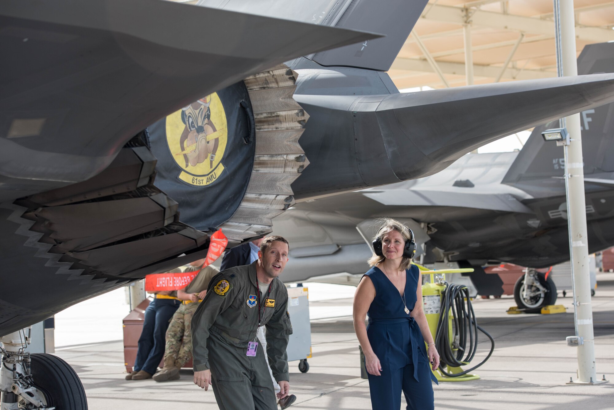 Special Advisor to Sen. McSally visits Luke