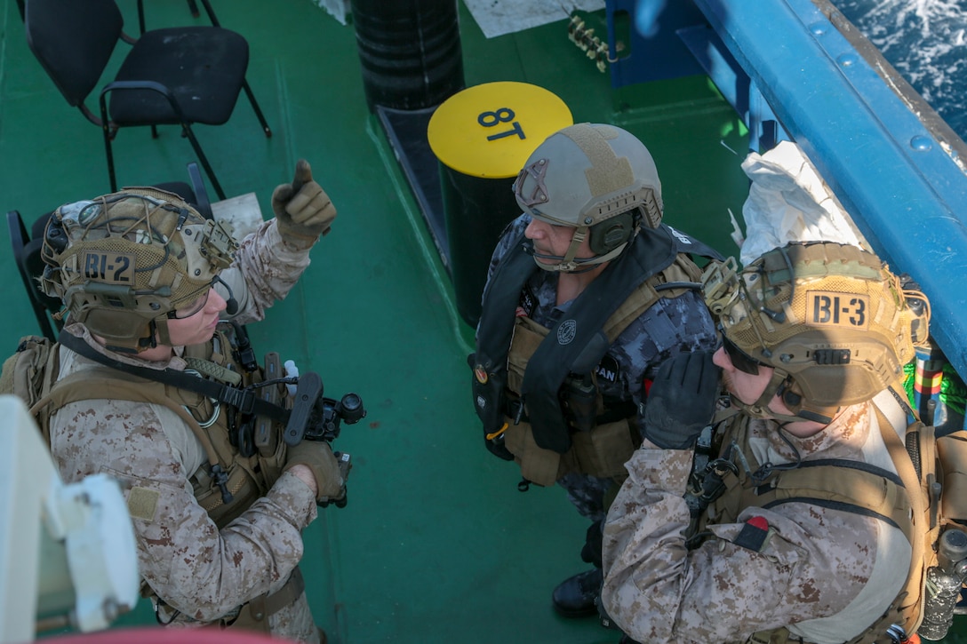 MRF Conducts Bilateral Training with the Royal Jordanian Navy