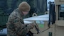 A U.S. Marine conducts MCPP-N inventory checks on U.S. Marine Corps High Mobility Multipurpose Wheeled Vehicles at Vӕrnes Garnison, Norway, Feb. 13.
